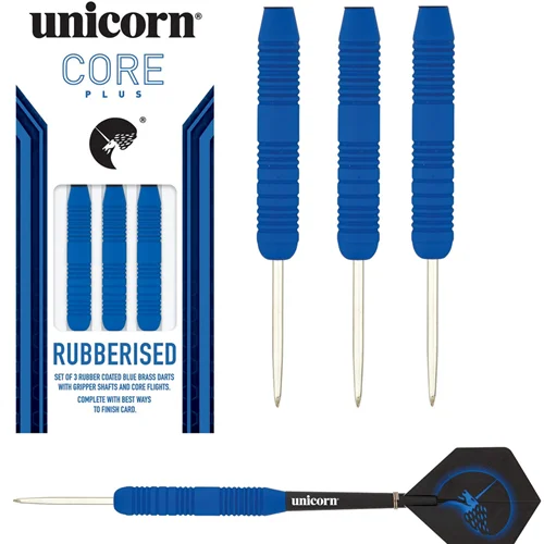 دارت برنجی یونیکورن مدل Core Plus Rubber وزن 21 گرمی