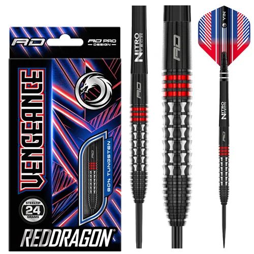 دارت رد دراگون 24 گرمی مدل Vengeance Red 90%