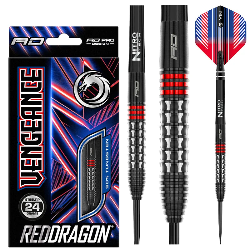 دارت رد دراگون 24 گرمی مدل Vengeance Red 90%