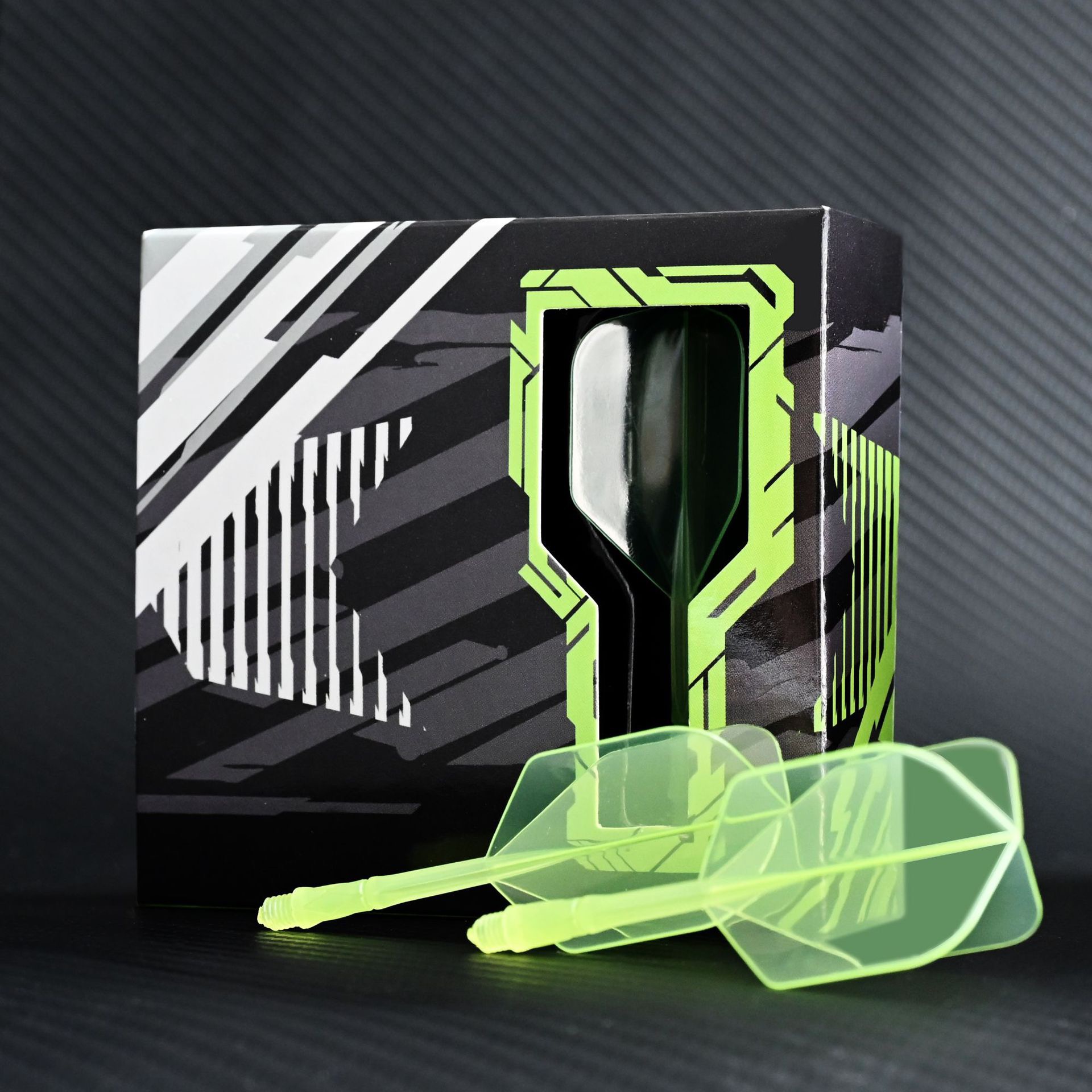 فلایت و شفت یک تکه شفاف گوددارت رنگ سبز