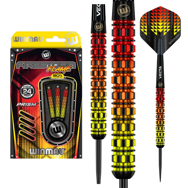 دارت وینمائو مدل Firestorm Flame 1 90%   وزن 24 گرمی