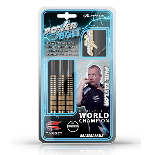 دارت تارگت برنجی درجه یک  22 گرمی مدل Phil Taylor