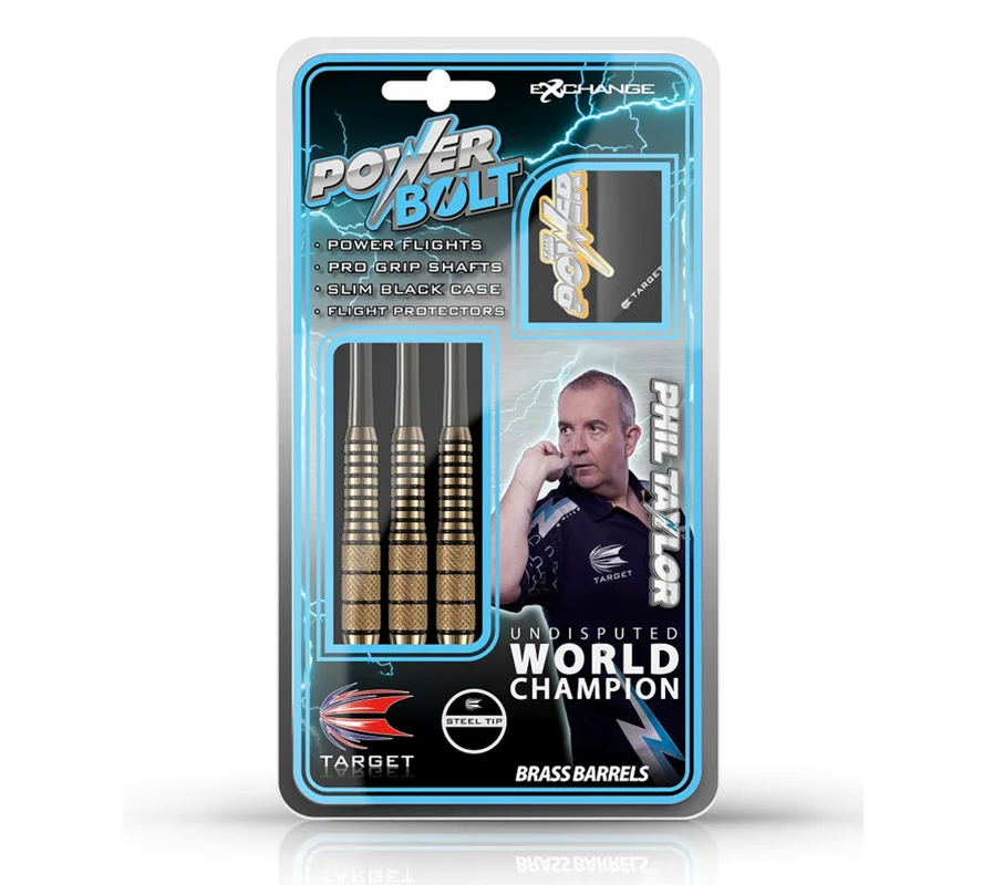 دارت تارگت برنجی درجه یک  22 گرمی مدل Phil Taylor