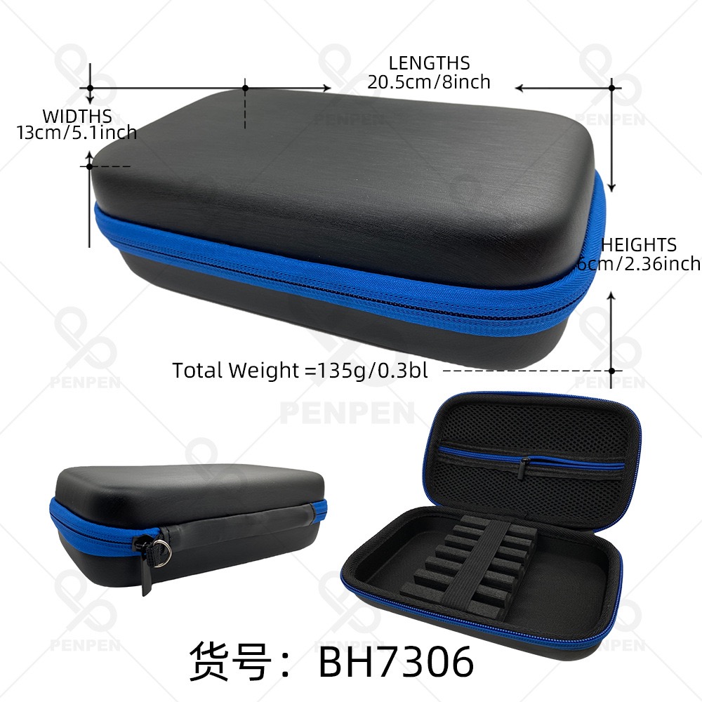 کیف دارت سایز بزرگ رنگ زیپ آبی