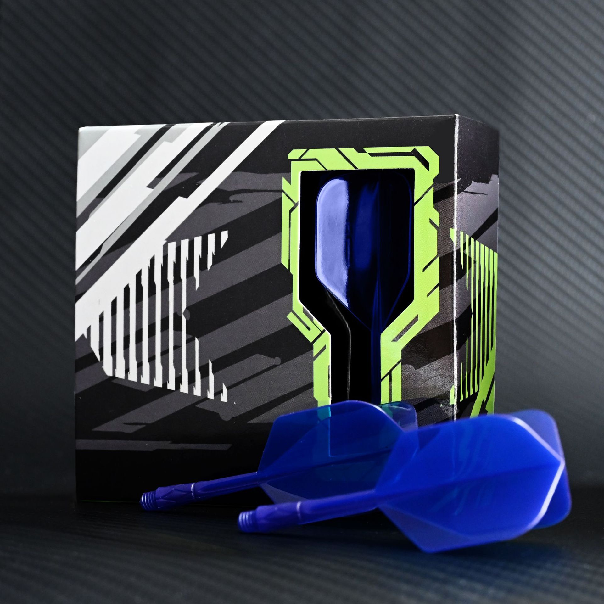 فلایت و شفت یک تکه شفاف گوددارت رنگ آبی